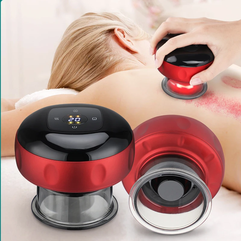 

C2 Electric Vacuum Cupping Massage Anti Cellulite Magnet Therapy Wireless Scraping Fat Burner Slimming Body Scrapin Cupping