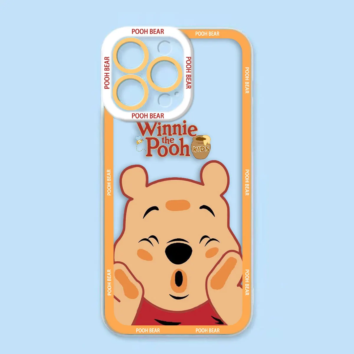 

Winnie The Pooh Piglet Tigger Custom Photo Phone Case For Redmi Note 14 13 12 12S 11 11T 11S 10 9 10S 9S 9T 8 Pro Max Clear Case