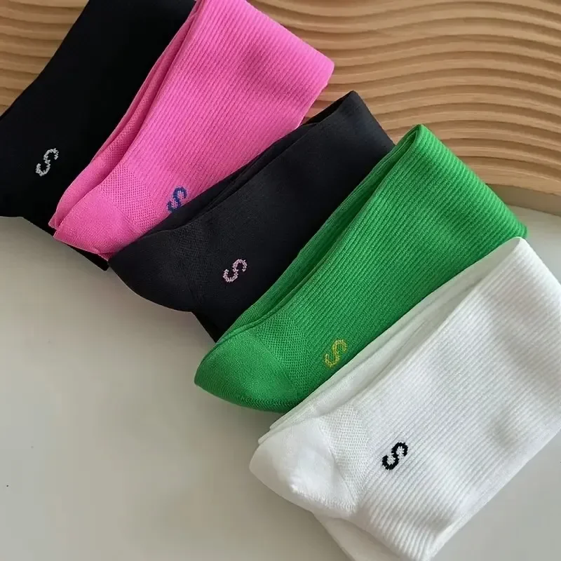 المهنية تشغيل الطفر حبل العجل جوارب ضغط الإناث مرونة عالية التهوية كل موسم جوارب رياضية عالمية #5