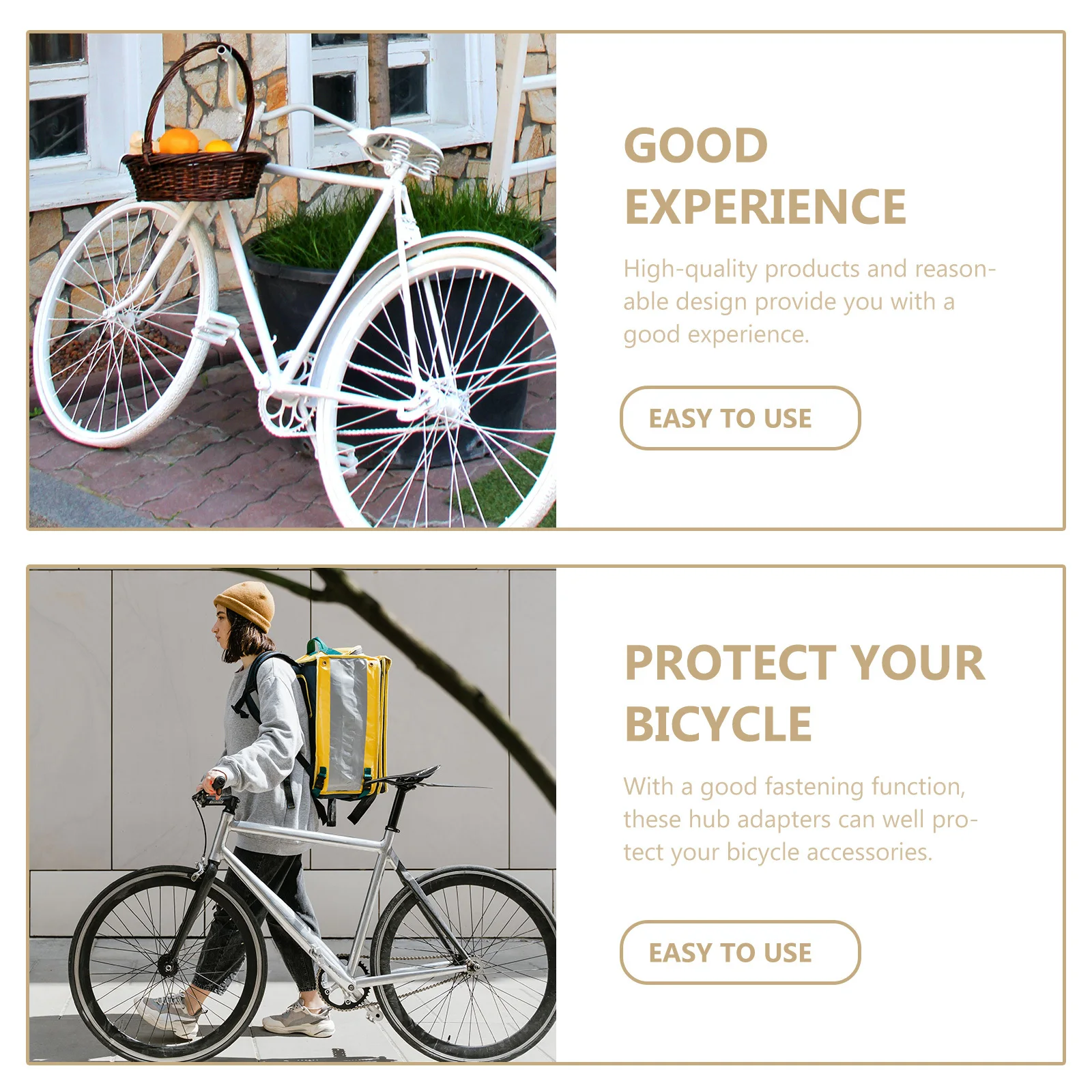 

2Pcs 6 Holes Hubs Disc Adapters Bike Accessories Strong Locking Force Rustproof High Quality Practical Hubs Disc Adapters