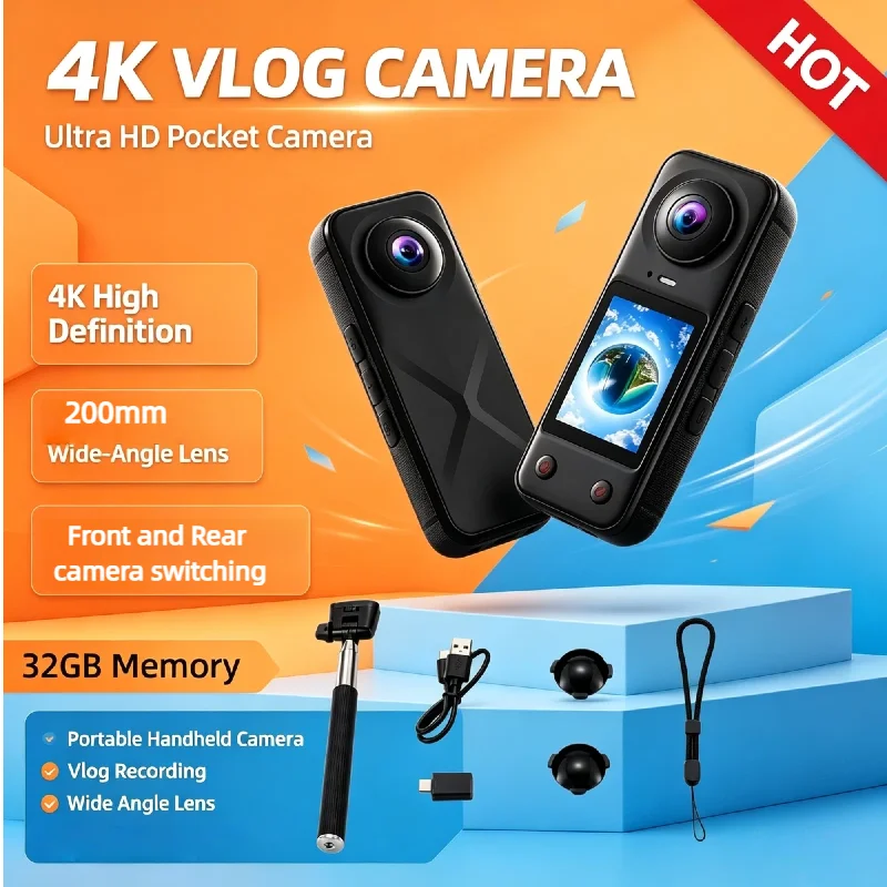 Action Camera 4K - Nowa kamera sportowa X5 Pro 4K