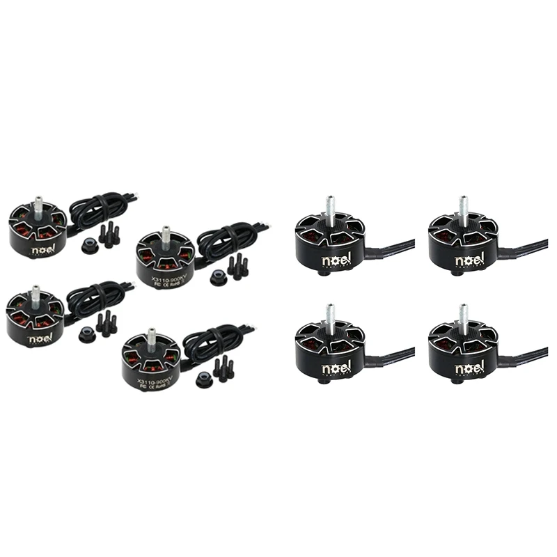 4PCS X3110 Brushless Motor 4-6S FPV Motor For FPV RC Racing Drone Accessories DIY