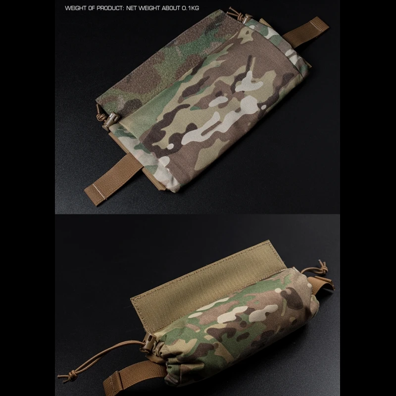 Tactical Trauma Pouch Roll 1 First-aid Kit D3CRM MK4 Waist Bag EDC Medical Rapid Belt Bag Airsoft Huntin Vest Plate Carrier Gear view 3