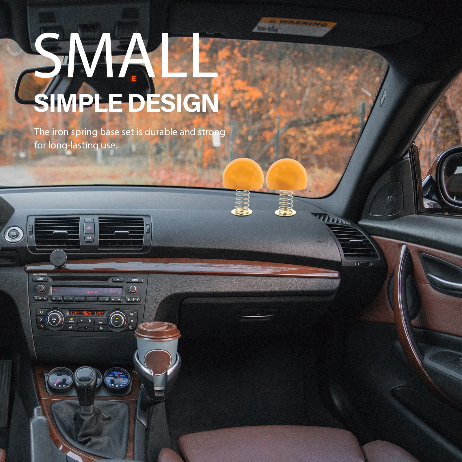 10Pcs Spring Base Set DIY Shaping Accessories Vibrant Shake Swing Car Bike Motorcycle Decoration Bases Dashboard Toy Bases