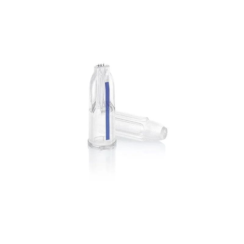 

Sterile 34G Nanosoft Luer Syringe Connector Double Helix Leak Proof PP Connector