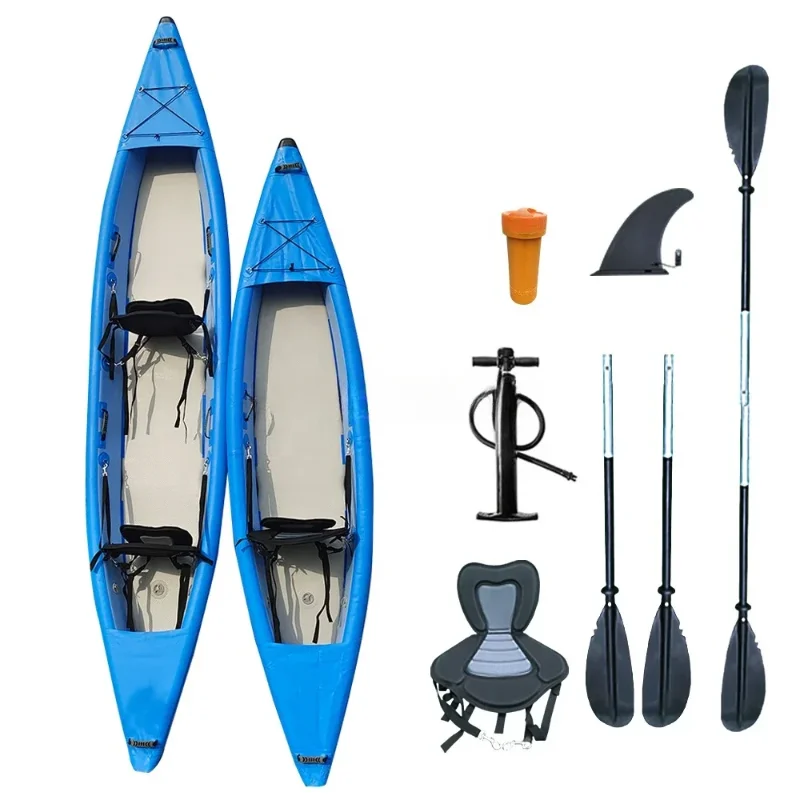 

Inflatable Kayak 3.3m Fishing Boat With Motor Engine