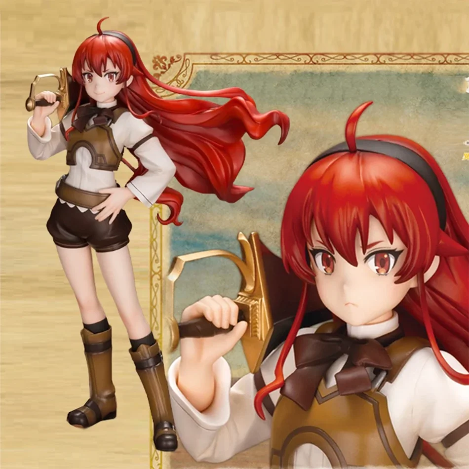 Figuras de acción de Anime Eris Boreas, juguetes de Mushoku Tensei, Eris Greyrat, estatua coleccionable de PVC, decoración de muñecas