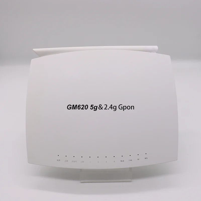 Imagem -05 - Gpon Onu 5g 1ge Mais 3fe Wlan Wifi Router Modem de Fibra com Dual Band 4g sem Energia Gm620