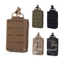 M4 Clip Set 1000D Nylon Tactical Bag Unisex Outdoor Molle Accessory Durable Lightweight Black/Military Camouflage Solid Color