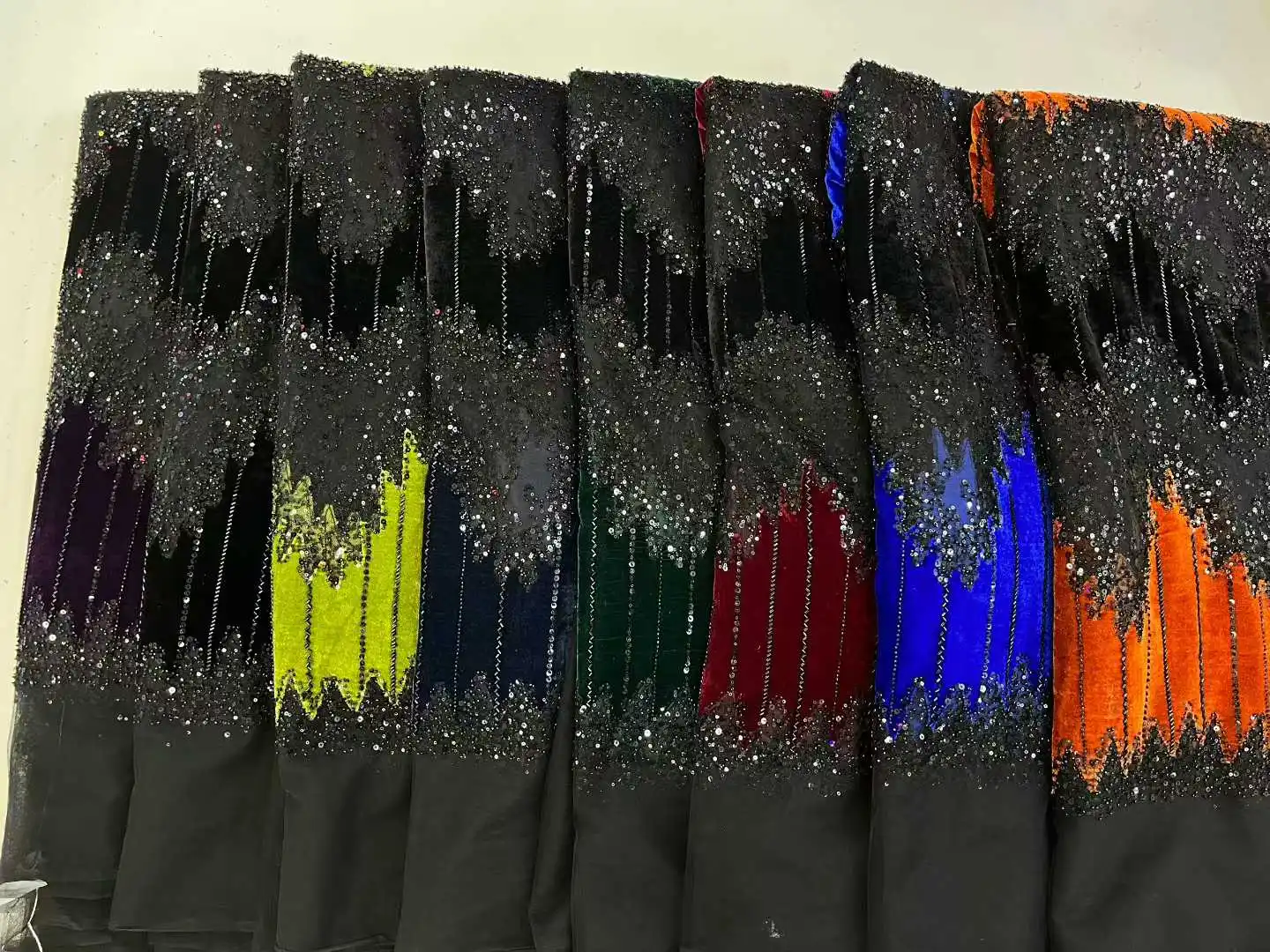 럭셔리 비즈 메쉬 레이스 원단 벨벳 레이스 나이지리아 아프리카 튤 2026 프랑스 튤 비즈 장식 네트 레이스 여성 이브닝 드레스용