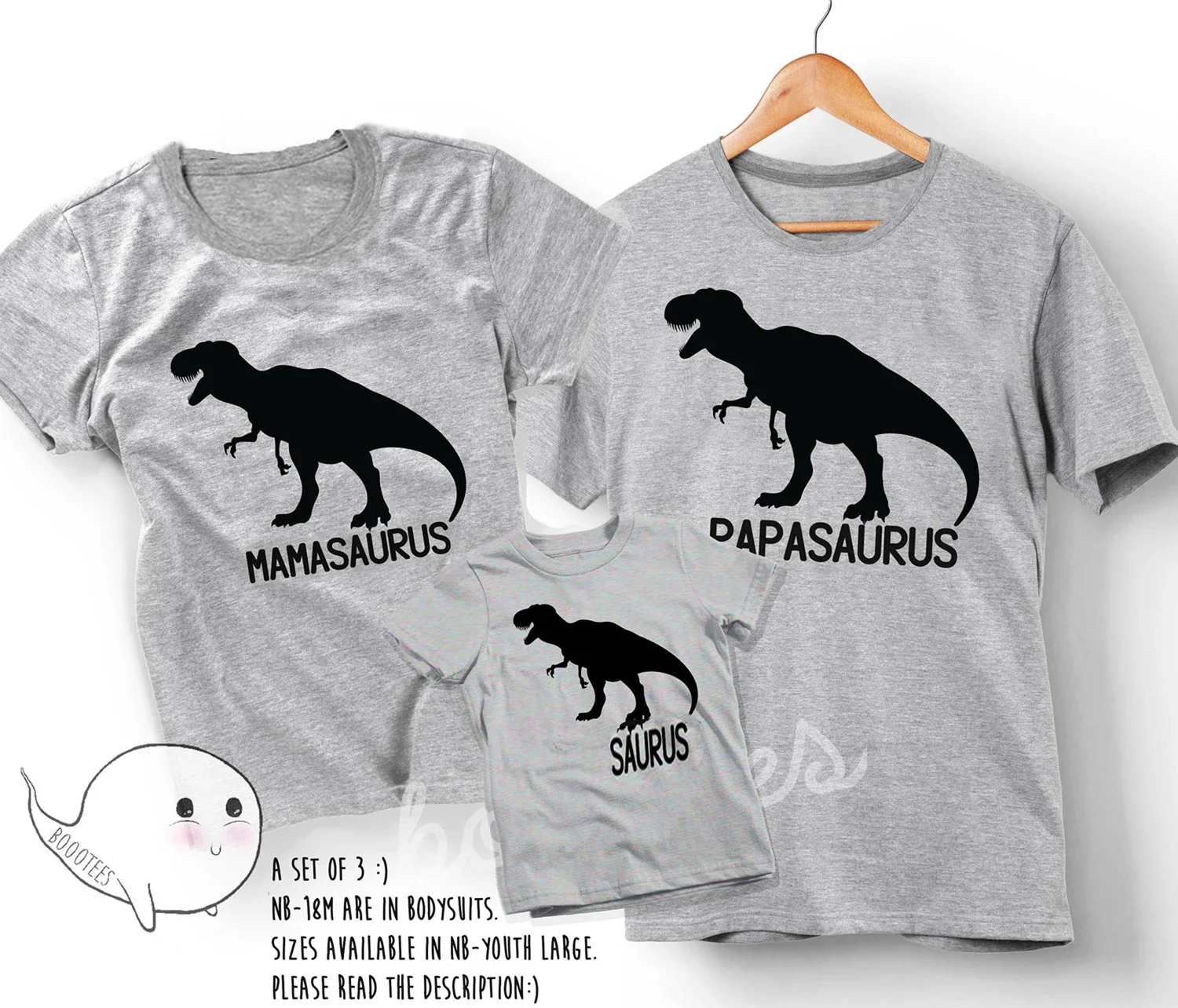 

Matching Family Birthday Shirts Dinosaur Birthday Family Matching Outfits Dad Mom and Kids Family Suit T Shirt Gift