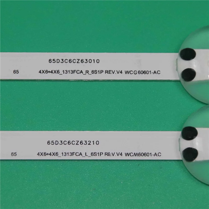 شرائط الإضاءة الخلفية LED لأشرطة Grundig 65GCU7900B 65GDU7900B Arcelik_65_Clarity_4x6+4x6_1313FCA_L R_6S1P REV.V4 WCM60601-AC #3