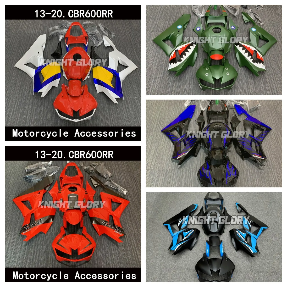 

Комплекты обтекателей для литья под давлением ABS, пригодные для CBR600RR 2013 14 15 16 17 18 19 2020 CBR 600RR CBR600 RR PC37, корпус мотоцикла