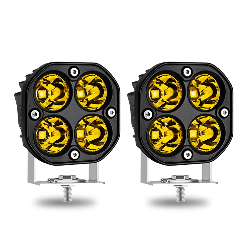 

2pcs 3inch Led Work Spotlights 24V 12V Headlights for Motorcycles Flood Led Bar Fog Light DRL for Car Truck 4x4 Off Road ATV