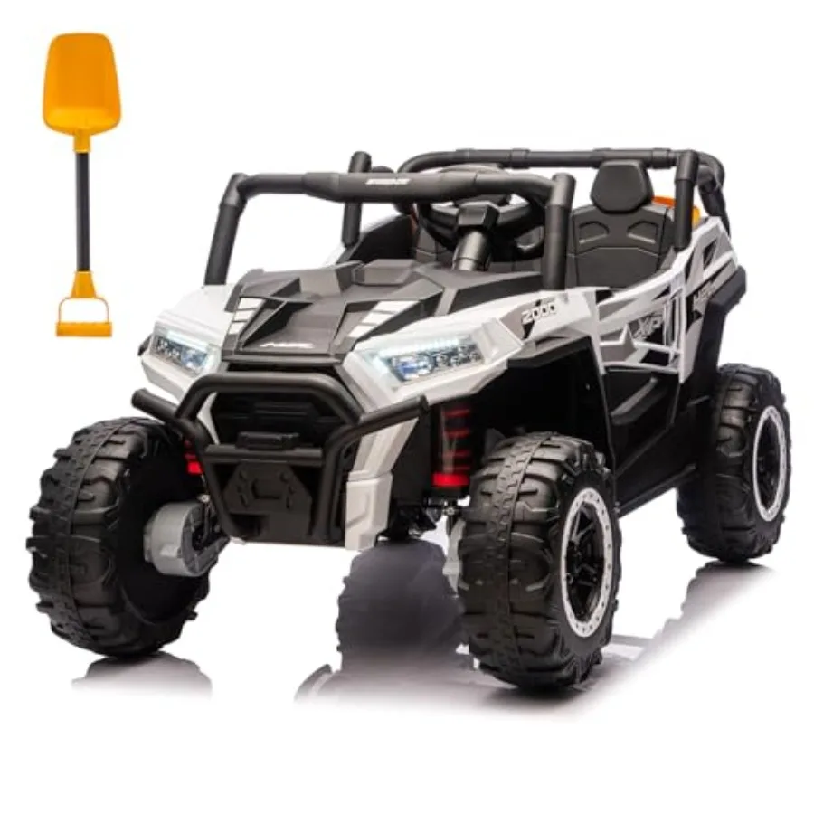 

24V Ride on Toy for Big,4 Wheels Remote Control Ride on Car for Toddlers, Battery Powered Electric Vehicle for to Drive, LED Li