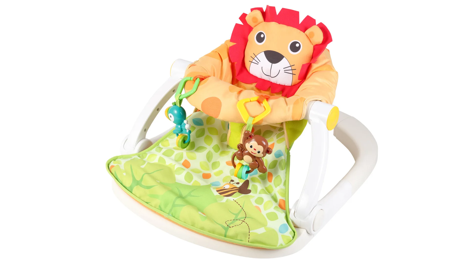 

Baby rocking chair toy newborn 0-36 months baby with rattle monkey raccoon frog lion cartoon seat chair baby cushion chair toy