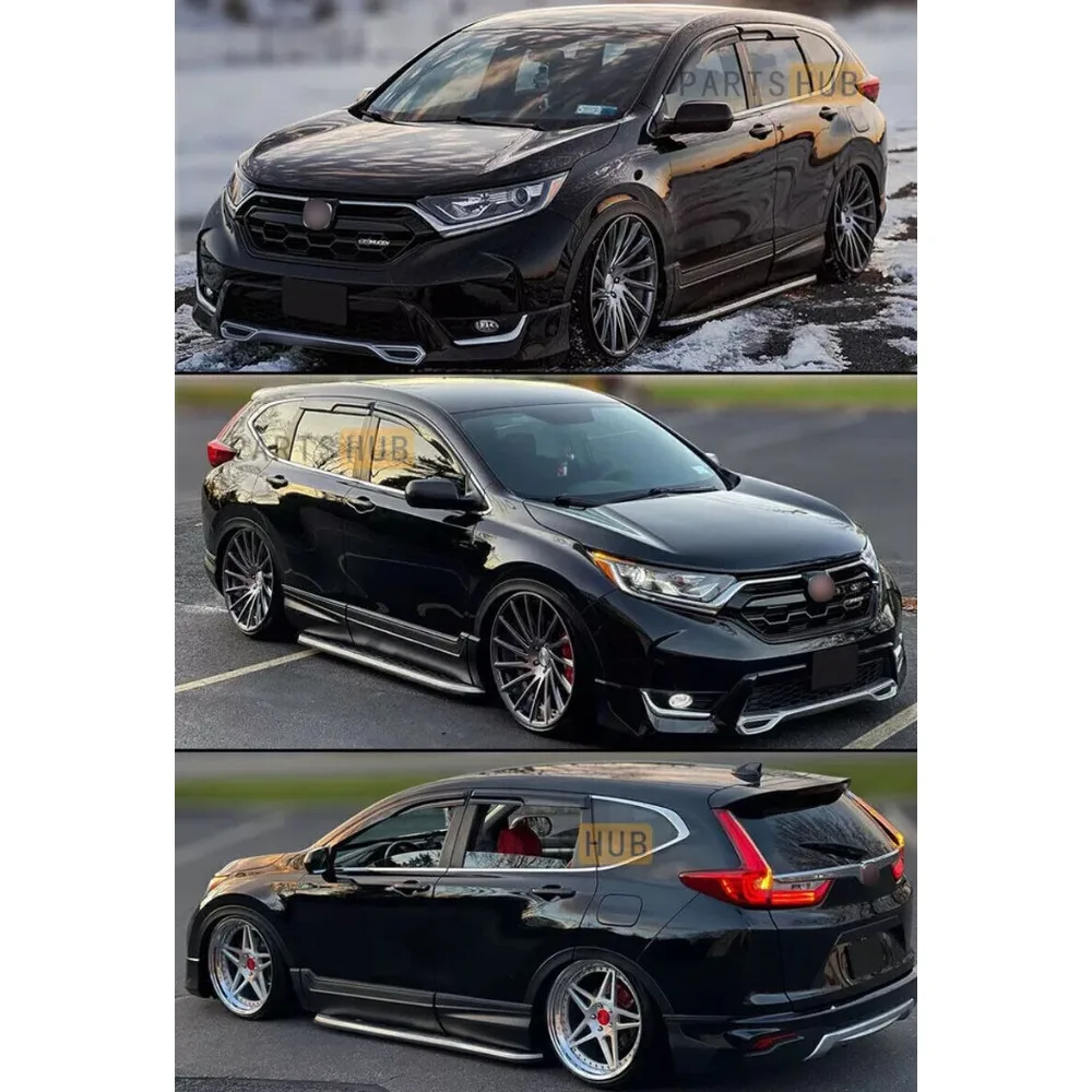 

Для Honda CR-V CRV 2017-2022 годов выпуска, ветровики JDM Mugen, дефлекторы окон, защита от дождя, накладные