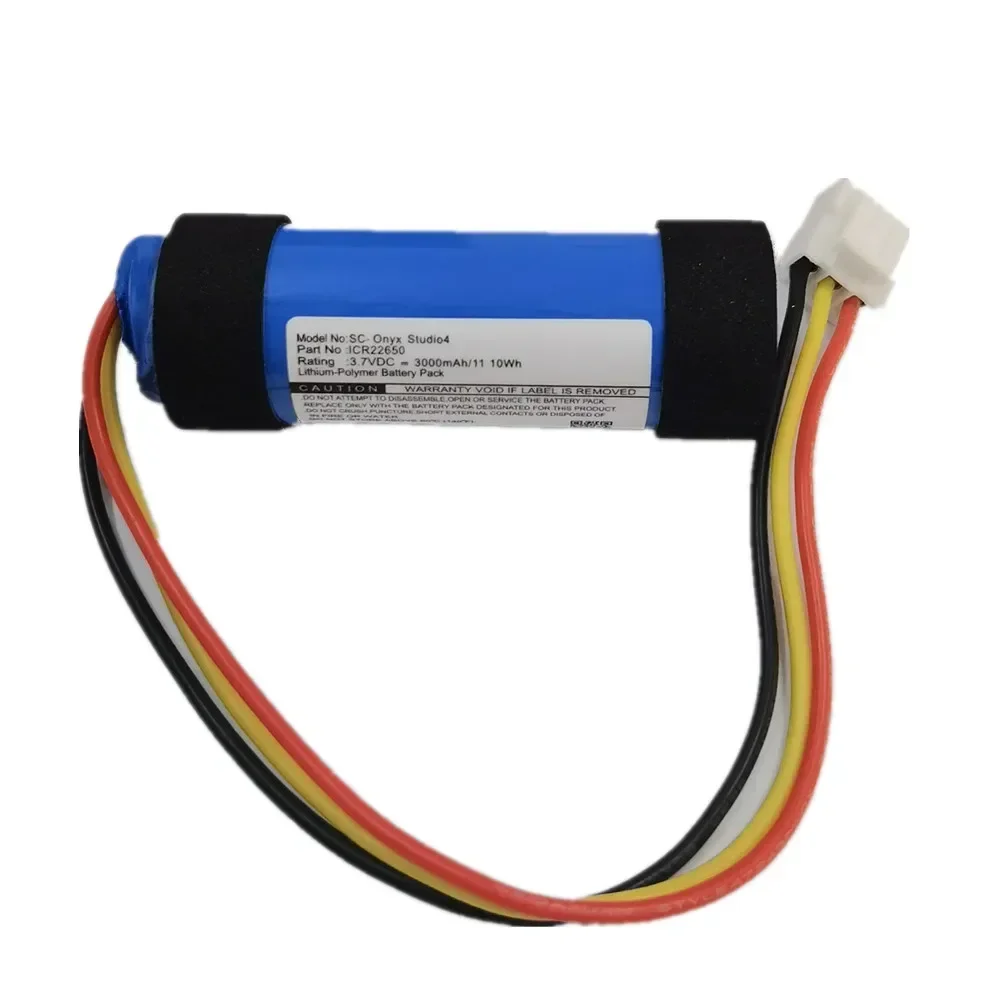 New 100% Original Battery For Harman Kardon Onyx Studio 4 Studio4 Wireless Bluetooth Speaker Batteries 3000mAh ICR22650