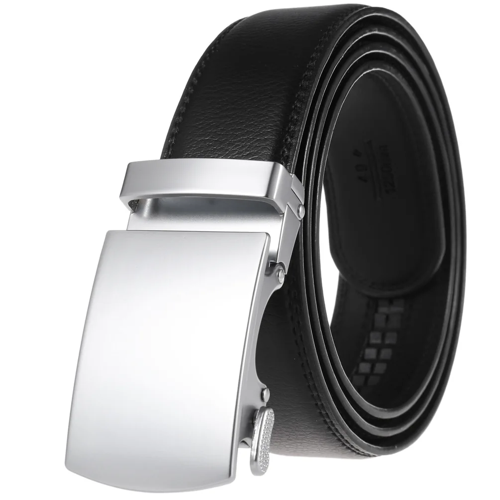 Männer Gürtel Echtes Leder Strap Männlich Bund Automatische Schnalle Business Gürtel für Männer Hohe Qualität Gürtel Gürtel Für Jeans – Detail 20