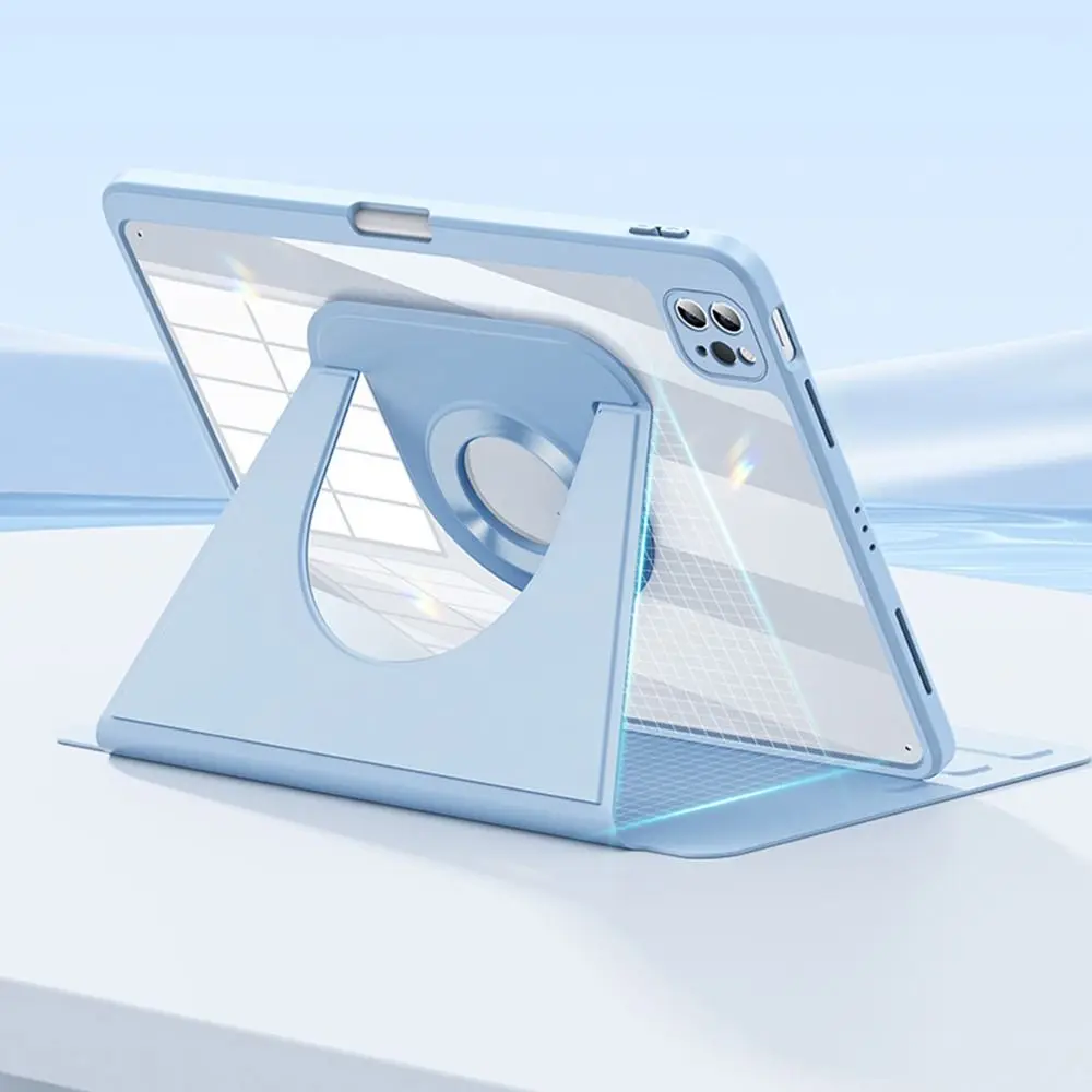 

Auto Wake/Sleep Tablet Case Wear-resistant Detachable Folio Cover Shockproof Anti-fall for Air4 Air5/gen10 gen11(A16)