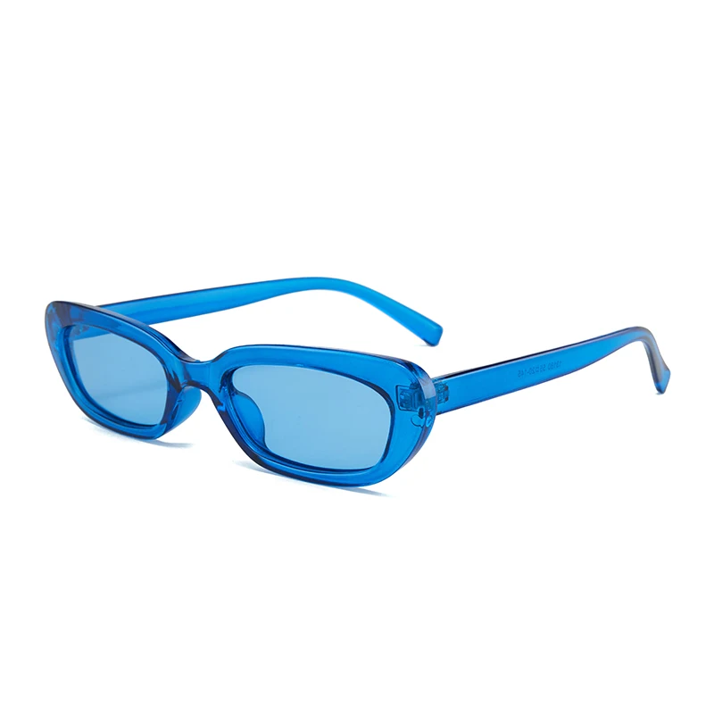 1 Stück Modische Unisex-Brille, Neuer Trendiger Kleiner Quadratischer Rahmen, Y2K Musikfestival Persönlichkeit, Cooler Street-Style Geschenkbrille – Detail 4