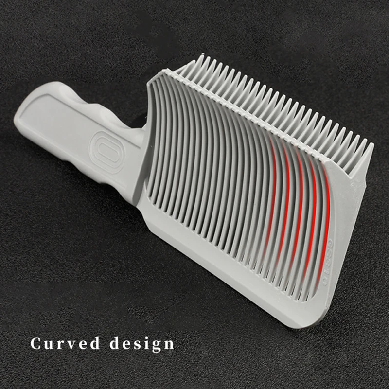 Fading Comb Professional Barber Clipper Mix Flat Top Hair Cutting Comb For Men Heat Resistant Fade Brush