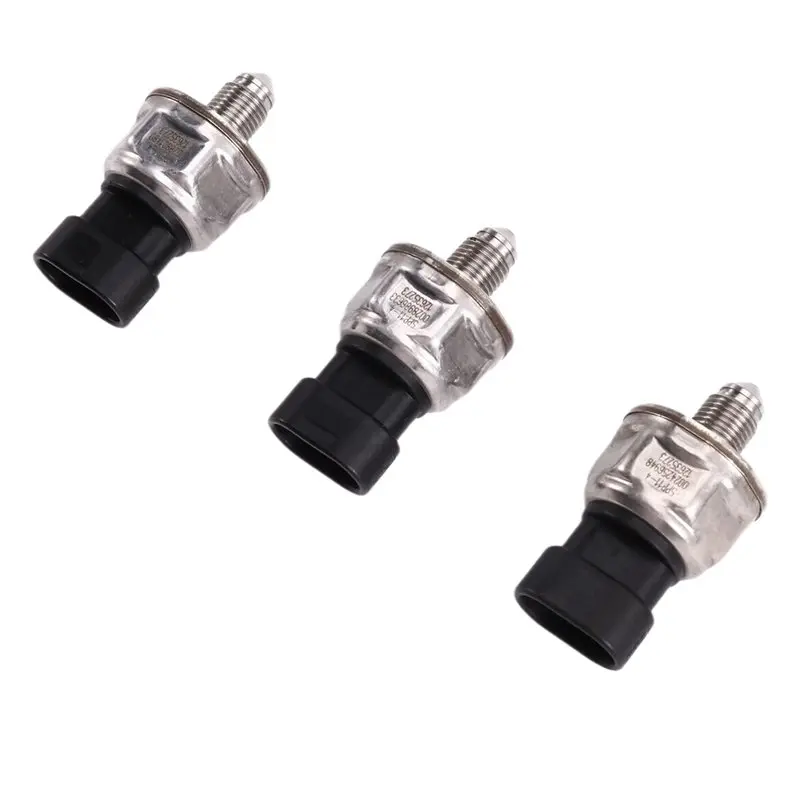 For Buick Lacrosse Regal Camaro Captiva Colorado Compatible 3PCS Fuel Rail Pressure Regulator Sensor 5PP11-4 12635273-