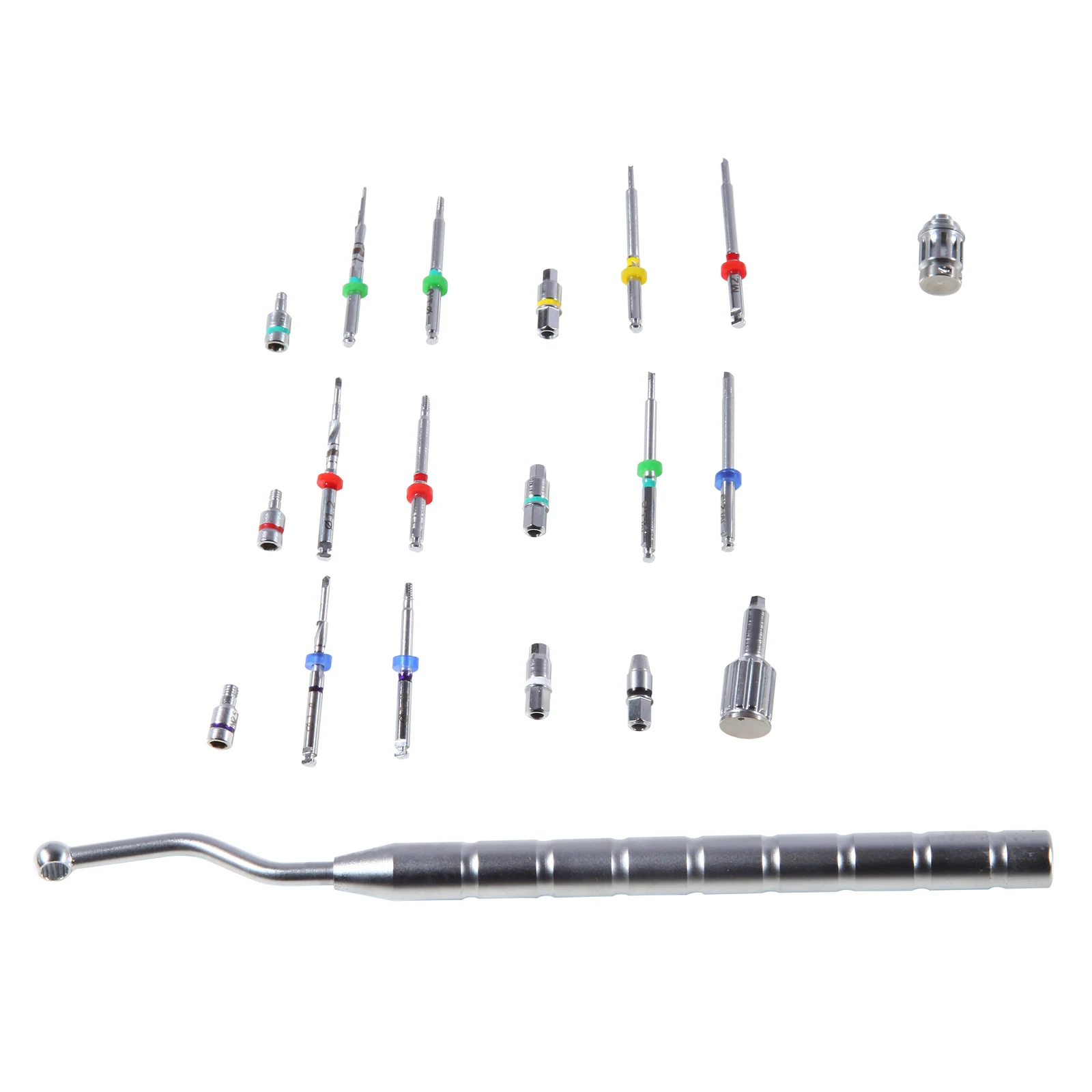 Universal Dental Implant Broken Screw Remover Kit Surgical Tool Instrument Tool Reverse Drill Guide Driver NeoBiotech