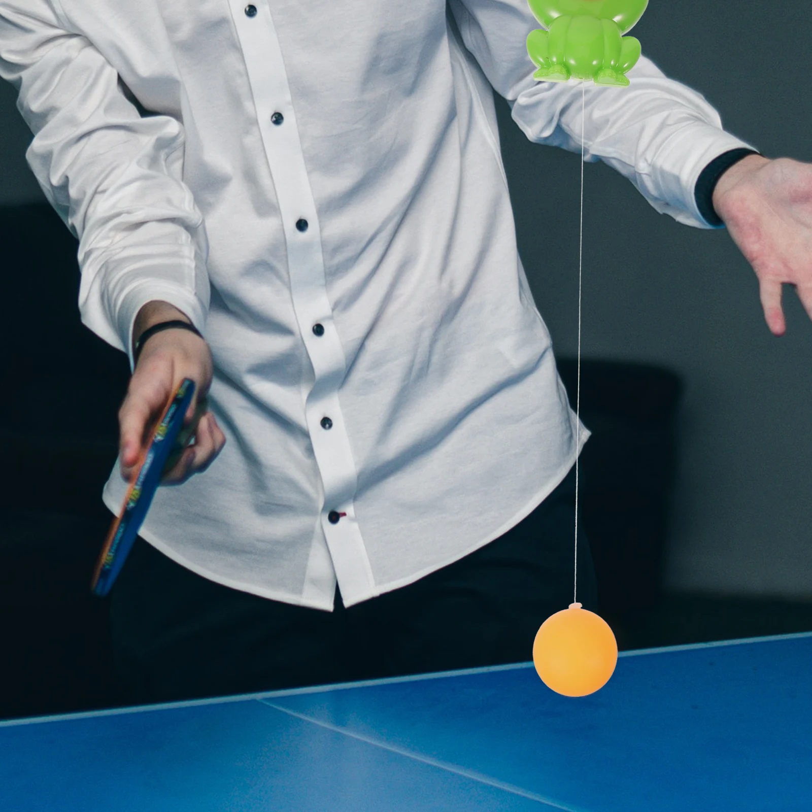

Table Tennis Trainer Kids Sports Toys Children Pingpong Training Device Set Exerciser Indoor Hanging Abs Kit Portable Catch