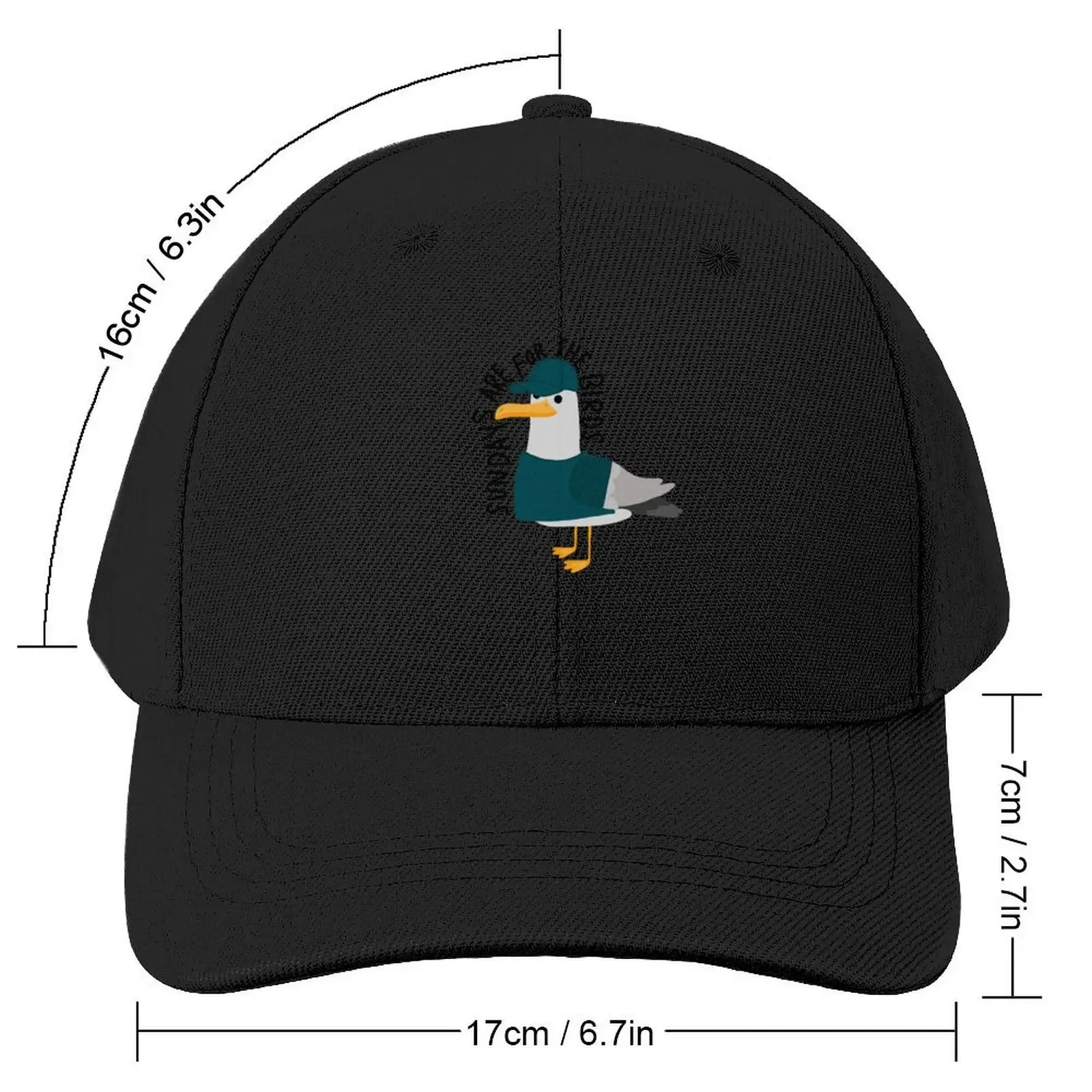 football sunday seagull Baseball Cap Beach Bag Hat Man For The Sun For Women 2025 Men's