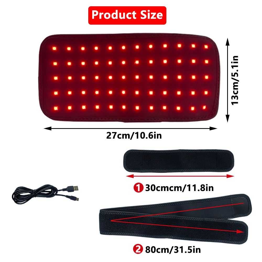 Red Light Therapy for Pets Vet Device Handheld Infrared Light with 660nm 850nm Pain Relief Speed Up Wound Recovery&Skin