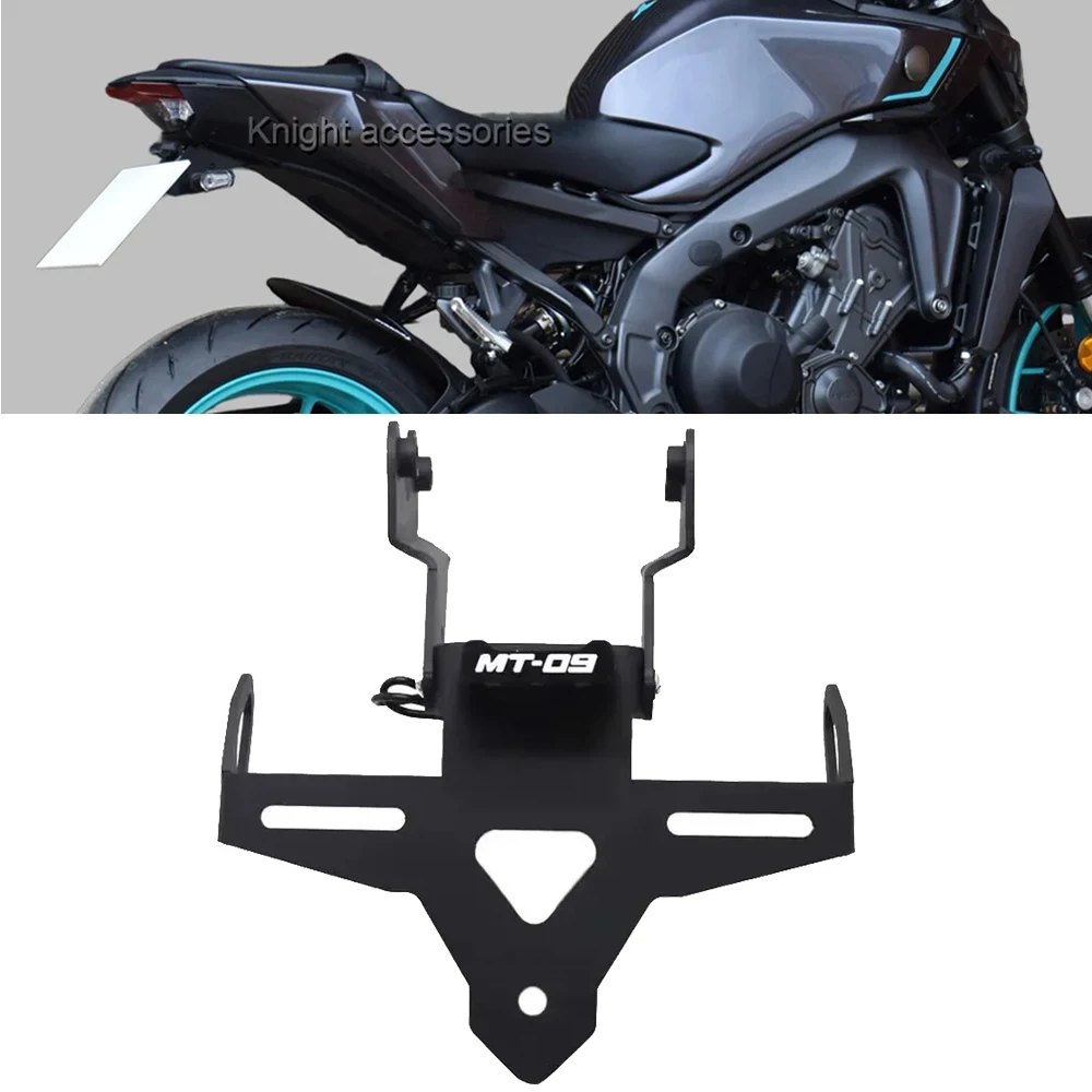 

Мотоциклетный короткий задний аккуратный держатель номерного знака, хвостовой аккуратный кронштейн, комплект для MT-09/SP MT09 mt09 2024 2025