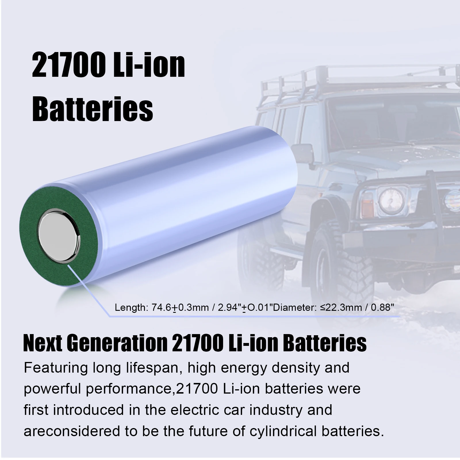 100% nuovissimo 3.7V 21700 5800mAh 35A agli ioni di litio ad alta corrente per cacciavite a batteria ricaricabile EV bicicletta elettrica bateria