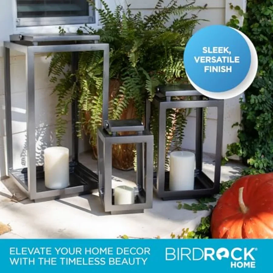 Großer Metallkäfig, dekorative Laternenkerzenhalter für den Innen- und Außenbereich, rustikale Veranda- und Terrassenbeleuchtung im Bauernhausstil