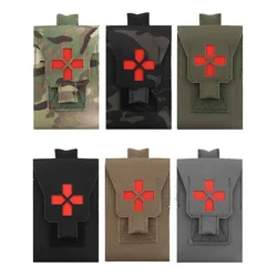 Tactical Mini Trauma Kit Pouch Portable EDC Pocket Micro Med Kit Medical Pouch Survival Safety IFAK Pouch First Aid Kit