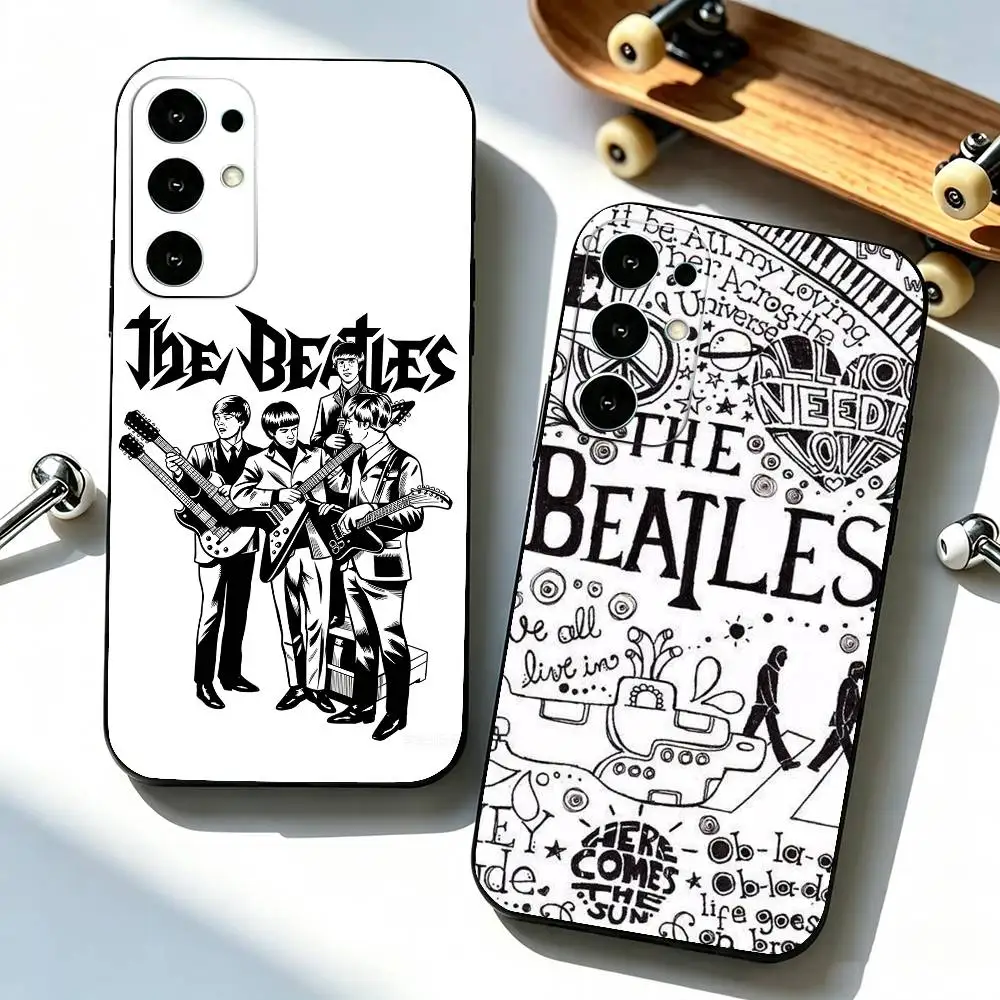 For Band B-BeaTles  Phone Case For Samsung S25,S24,S21,S22,S23,S30,Ultra,S20,Plus,Fe,Soft Silicone Black Cover