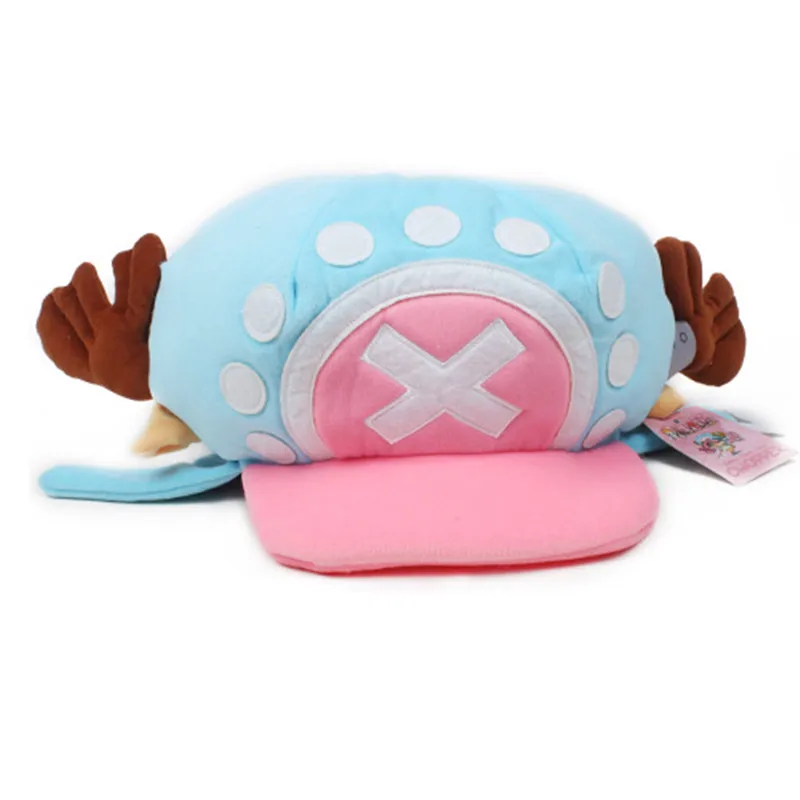 Anime Tony Tony Chopper Cosplay Hat Plush Cotton Hat Warm Hat Cartoon Cap Gift Prop Accessories