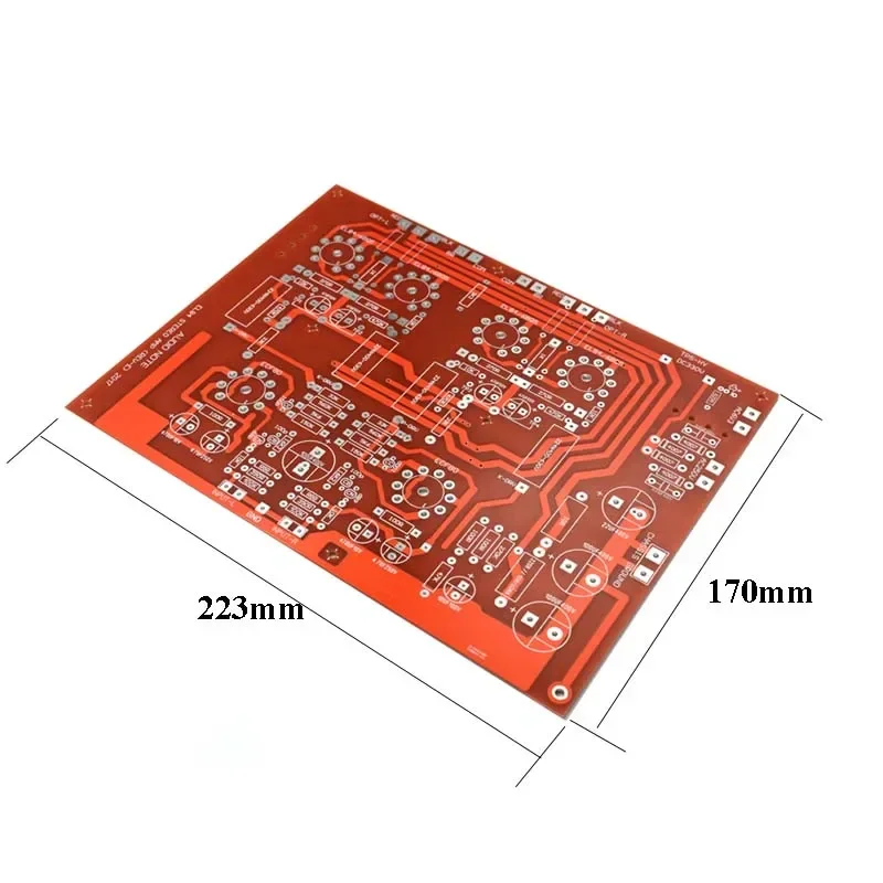 Lusya مرحبا نهاية ستيريو دفع سحب EL84 فراغ أنبوب مكبر للصوت PCB DIY كيت AUDIONOTE PP الدائرة مع السعة D4-004