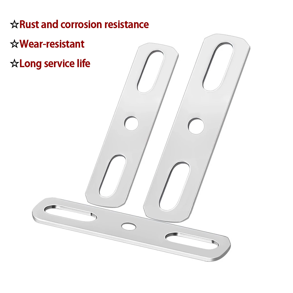 غسالة مسطحة سميكة من الفولاذ المقاوم للصدأ 304 - مع فتحة لوحة معدنية ملحق من صفائح حديد فولاذية مستقيمة