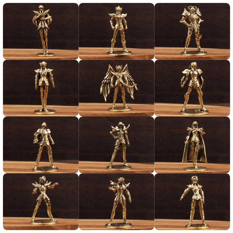 Bronze Twelve Guardian Deity Model - Male Figure Gift - Twelve Constellations Decorative Piece