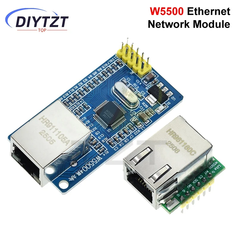 Чип DIYTZT Smart Electronics USR-ES1 W5500, новый преобразователь SPI в LAN/Ethernet TCP/IP Mod
