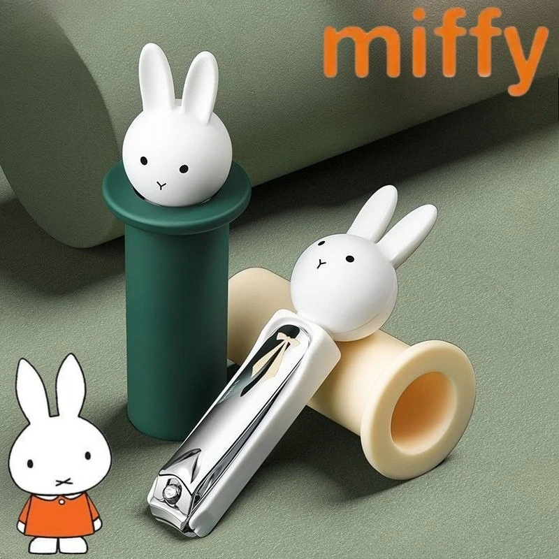 Kreative Miffy-Kaninchen-Serie, niedliches Cartoon-Design, neue, einfache, modische, personalisierte, tragbare Nagelknipser für Männer und Frauen