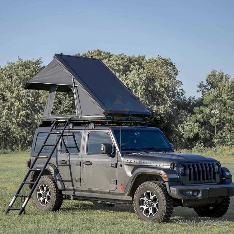 Outdoor Camping Van Tent - Namiot dachowy trójkątny z aluminium, wodoodporny,