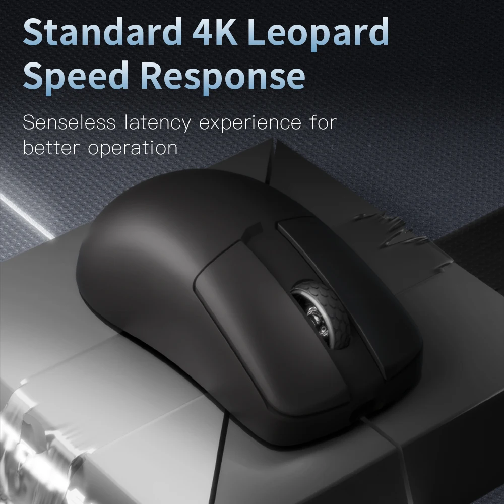 

Darmoshark X1 Right-Hand Ergonomic PAW3950 Dual 4K Lightweight Gaming Office Wireless Mouse for Small to Medium Hands
