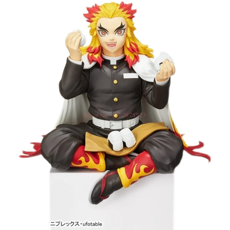 Action Figure Genuine  Sega Demon Slayer Iguro Obanai Rengoku Kyoujurou Tomioka Giyuu Desktop Collection Model Birthday Gift