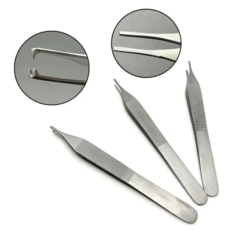 Pęseta do tkanek dentystycznych Pęseta do ekstrakcji protez dentystycznych Hemostat 1 * 2 Pęseta Organizacja domu Kleszcze Pęsety do opatrunku — zdjęcie 2