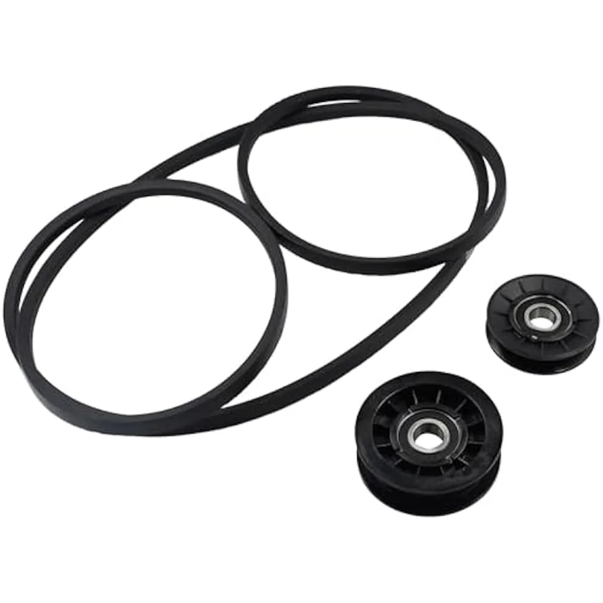 GX20286 GX20287 Flat Idler Pulley with Drive Belt GX20006 for Lawn Mower 1760097 280-143 690409MA 280-097 265-186