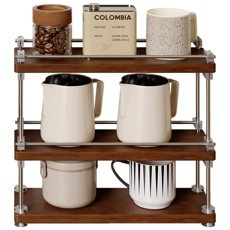 b11-7.2 retro simple light luxury coffee cup water cup tea cup storage rack dining table bar side