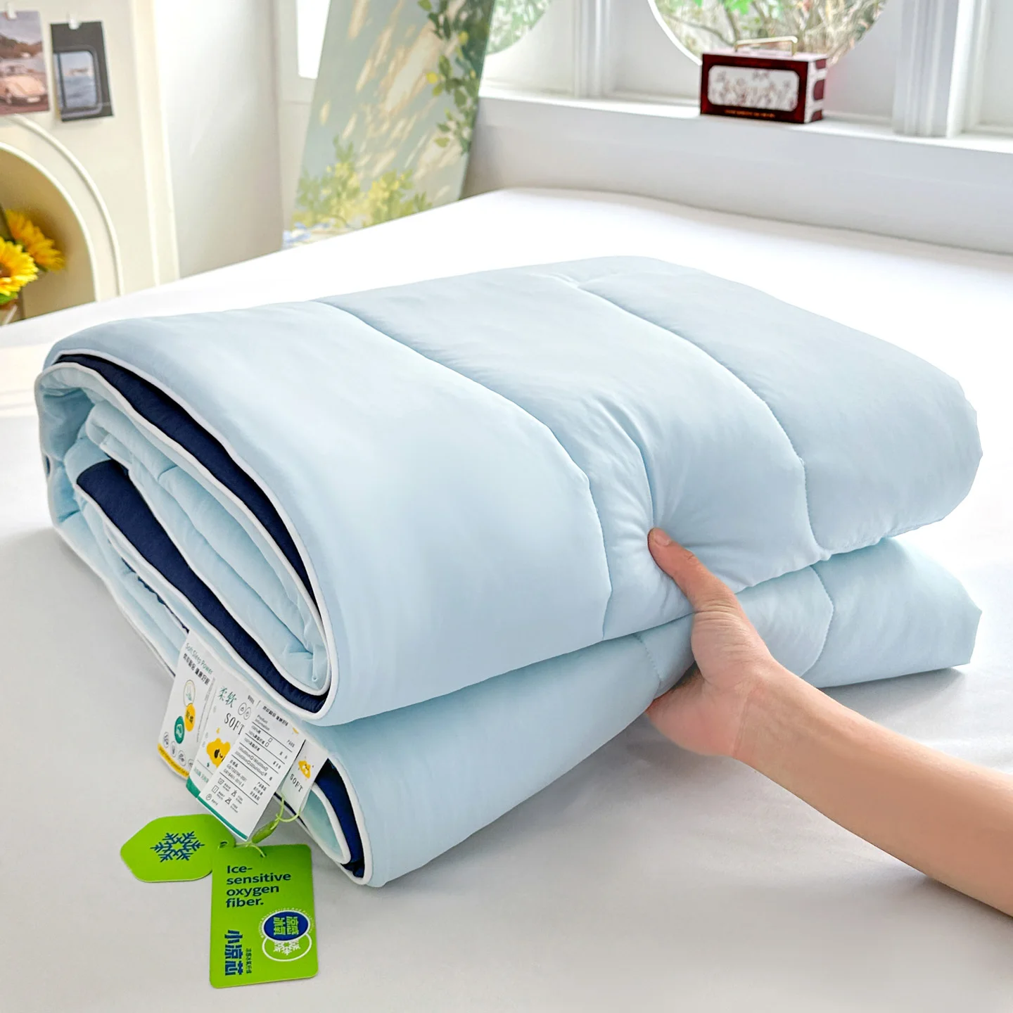 double-pinned brocade ammonia cool silk summer quilt summer cool quilt wholesale summer cool air conditioner quilt washable