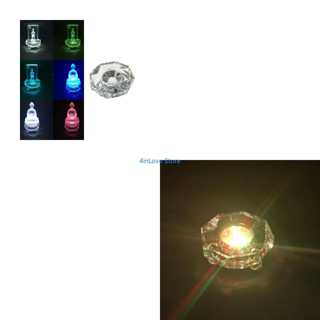 

T4MD Colorful Illuminated Base With Stable Rotation for Collectible Presentation